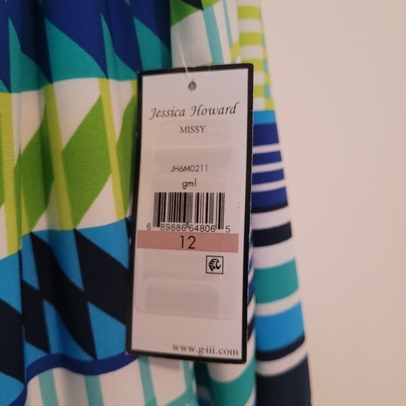 NWT Jessica Howard shift dress womens size 12 - Picture 6 of 6